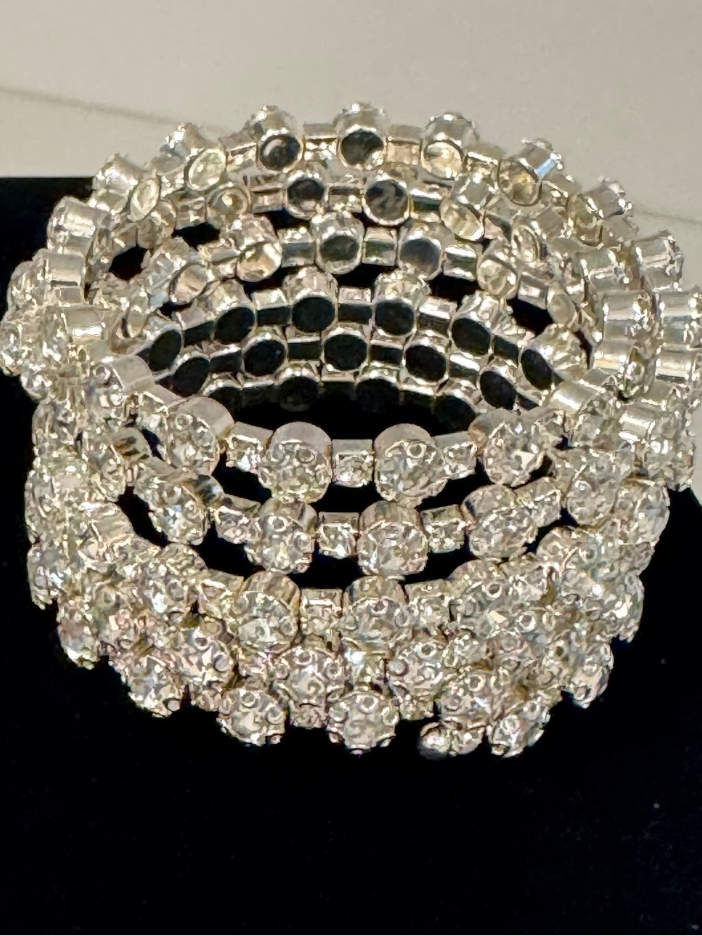 Crystal Multi-Row Wrap Bracelet For Wrist or Arm BLING!!